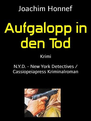 cover image of Aufgalopp in den Tod